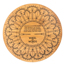 Load image into Gallery viewer, Wheel of Words - Bamboo Spelling Game

