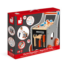 Load image into Gallery viewer, Brico' Kids | Magnetic DIY Trolley - Walker | 26 Accessories
