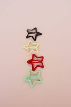 Load image into Gallery viewer, JUMBO STAR CLIPS: BRIGHT GREEN (2 PACK)
