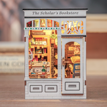 Load image into Gallery viewer, DIY Book Nook Kit: The Scholar's Bookstore
