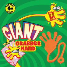 Load image into Gallery viewer, Giant Sticky Grabber Hand Assortment - 12/Display: Wholesale Price

