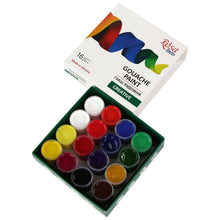 Load image into Gallery viewer, ROSA Studio Gouache Paint Set – Creative 16x20 ml | Vibrant Colors for Artistic Expression
