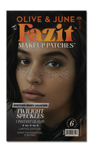 Load image into Gallery viewer, Twilight Bat Glitter Freckles— Halloween Makeup
