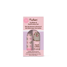 Load image into Gallery viewer, Pusheen Lip Balm &amp; Hand Lotion Set
