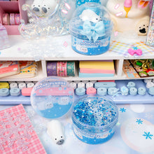 Load image into Gallery viewer, Polar Bear Plunge Clear Slime
