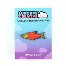 Load image into Gallery viewer, Salmon Pin
