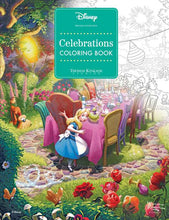 Load image into Gallery viewer, Disney Dreams Collection Thomas Kinkade Studios Celebrations Coloring Book by Thomas Kinkade Studios: Paperback; 96 pages / English
