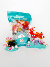 Load image into Gallery viewer, Mermaid (Blue Hawaiian) KidDough Play Kit
