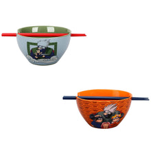 Load image into Gallery viewer, Naruto Kakashi 20 oz Ramen Bowl With Chopsticks
