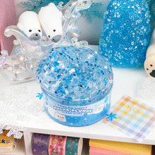 Load image into Gallery viewer, Polar Bear Plunge Clear Slime
