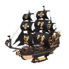 Load image into Gallery viewer, DIY Wooden Puzzle: The Seahorse Barque
