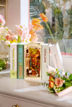 Load image into Gallery viewer, DIY Book Nook Kit: Floral Corner with Dust Cover
