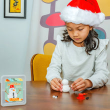 Load image into Gallery viewer, Melting Snowman Putty/Slime Kit, Reusable, Christmas, Winter
