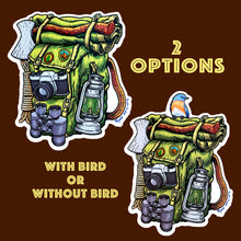 Load image into Gallery viewer, VINYL STICKER: Camping/Hiking Backpack (2 Options): Animals
