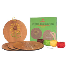 Load image into Gallery viewer, Wooden Embroidery Kit - Plants
