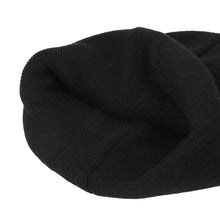 Load image into Gallery viewer, KPop Demon Hunters Saja Boys Black Cuff Knit Beanie
