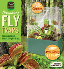 Load image into Gallery viewer, Fascinating Flytraps Seed Square Terrarium
