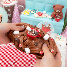 Load image into Gallery viewer, Hot Cocoa Kisses Butter Slime
