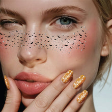 Load image into Gallery viewer, Twilight Bat Glitter Freckles— Halloween Makeup
