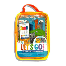 Load image into Gallery viewer, Let's Go!: Activity &amp; Coloring Kit - Kitty in the City
