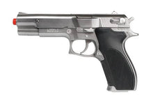 Load image into Gallery viewer, Case of 6 Police S&amp;W 45 Style 8 Shot Toy Cap Gun - Silver
