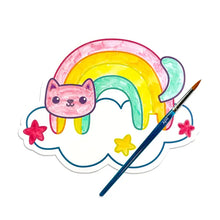 Load image into Gallery viewer, Playful Painters: Easy Watercolor Painting Kit - Rainbow Cuties
