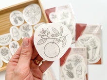 Load image into Gallery viewer, Stick &amp; Stitch Embroidery patterns, embroidery patches: Summer Vibes
