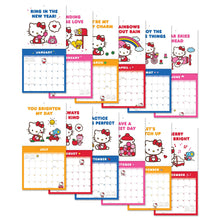 Load image into Gallery viewer, 2026 Hello Kitty Playful Pink Calendar 12" x 12" Calendar
