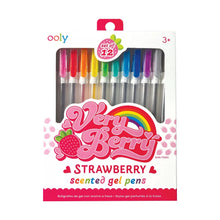 Load image into Gallery viewer, Very Berry: Strawberry Scented Gel Pens
