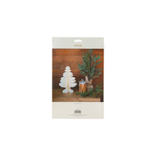Load image into Gallery viewer, Golden Holiday Medium Paper Tree Decor
