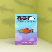 Load image into Gallery viewer, Salmon Pin
