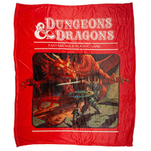 Load image into Gallery viewer, D&amp;D Classic Cover Throw Blanket
