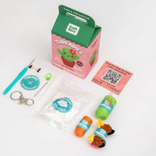 Load image into Gallery viewer, Craft Hero Threadies - Crochet Learning Kit - Carla the Cactus
