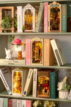 Load image into Gallery viewer, DIY Book Nook Kit: Floral Corner with Dust Cover
