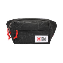 Load image into Gallery viewer, Spider-Man Across The Spider-Verse Miles Morales Logo 11.5” Black Fanny Pack
