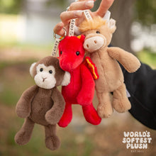 Load image into Gallery viewer, Worlds Softest Plush Lushee Clip - Mooey Cow
