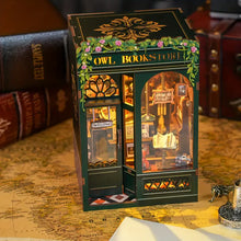 Load image into Gallery viewer, DIY Book Nook Kit: Owl Bookstore
