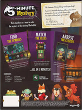 Load image into Gallery viewer, 5 Minute Mystery Board Game
