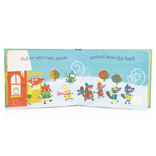 Load image into Gallery viewer, Button Your Buttons Winter Snow Board Book
