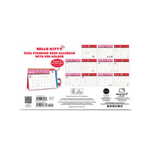 Load image into Gallery viewer, 2026 Hello Kitty Playful Pink Standing Desk Calendar
