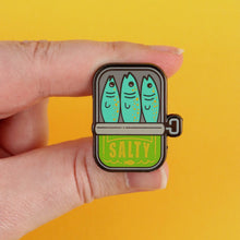 Load image into Gallery viewer, Salty Sardines Pin
