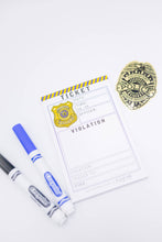 Load image into Gallery viewer, Playtime Pad® Police Ticket Violation
