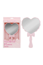 Load image into Gallery viewer, Pink Bow Handheld Mirror
