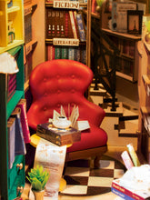 Load image into Gallery viewer, DIY Miniature House Book Nook Kit: Bookstore
