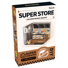 Load image into Gallery viewer, DIY Miniature House Kit: Golden Wheat Bakery
