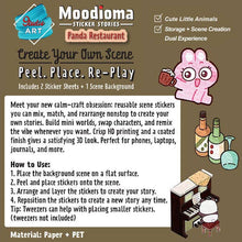 Load image into Gallery viewer, Studio Art Moodioma Kawaii Sticker Story Scene Kit: Magic Academy (396 Stickers)
