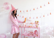 Load image into Gallery viewer, Pink Witch Hat Banner
