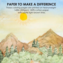 Load image into Gallery viewer, Landscape-Themed Watercolor Coloring Club Box
