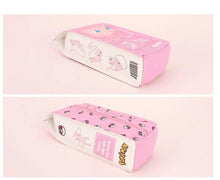 Load image into Gallery viewer, Pokémon Milk Carton Pack -Style Multi Pouch Pencil Case: Mew
