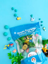 Load image into Gallery viewer, Ocean Explorer (Blue Hawaiian) KidDough Play Kit
